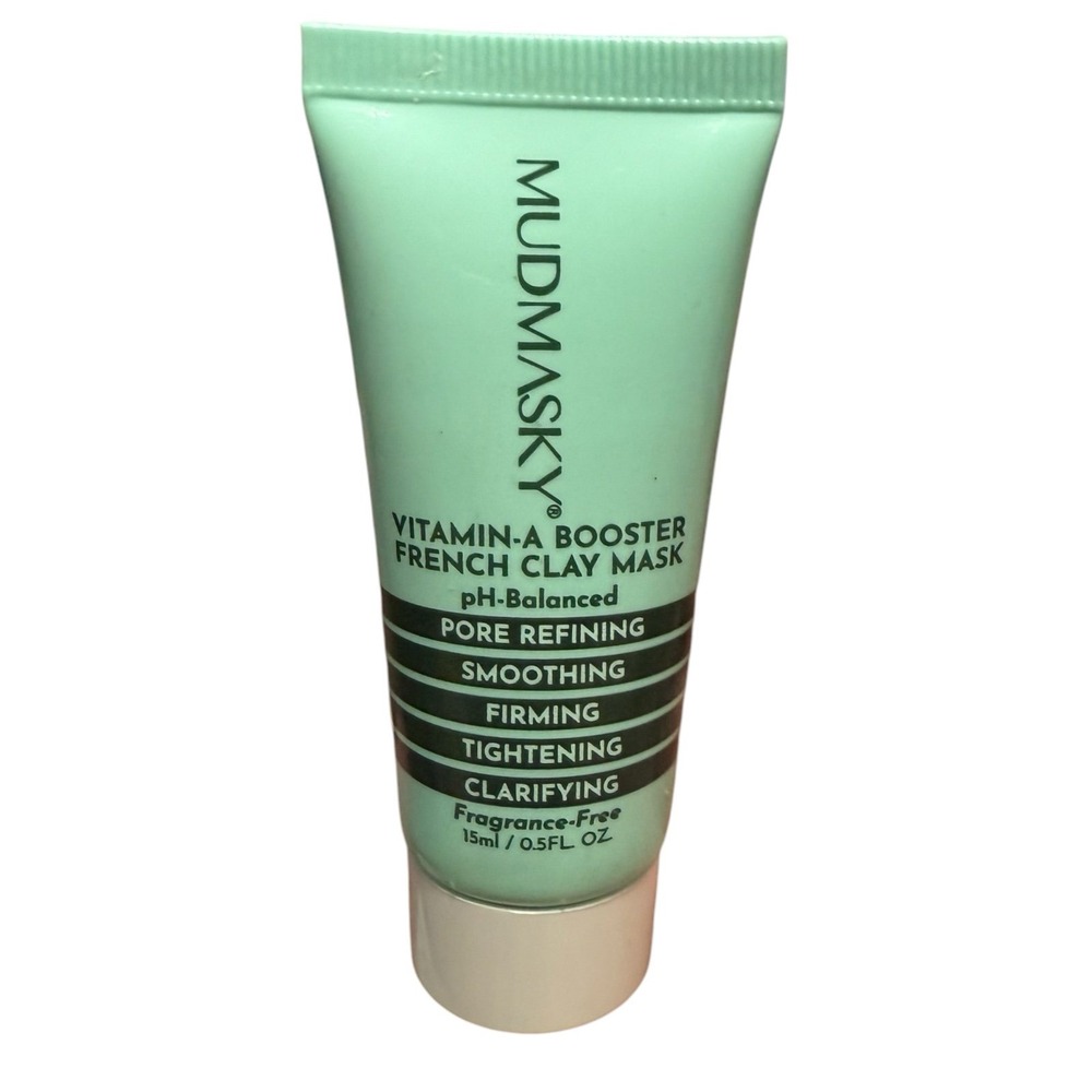 Vitamin-A Booster FRENCH Clay Mask / 0.5 fl oz Travelsize, 4 uses
